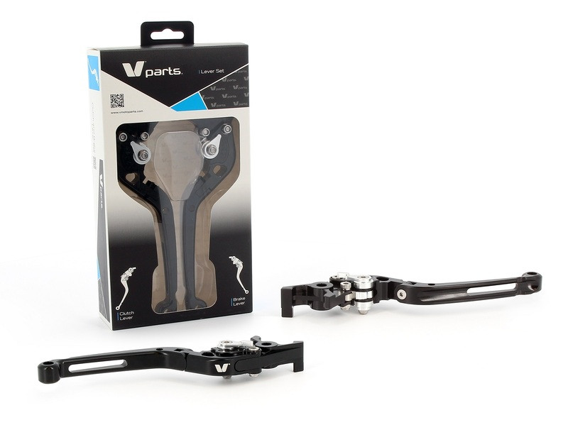 Paire de Leviers Moto Repliable Taillé Masse pour Kawasaki Z 750 (07-12) Z 800 (13-16)