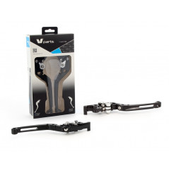Paire de Leviers Moto Repliable Taillé Masse pour Suzuki V-Strom 650 (11-12)