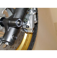 Roulettes de protection de fourche R&G pour Yamaha WR125 X et R (09-14) - FP0092BK