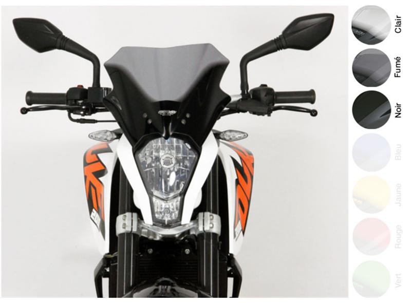 Bulle Moto MRA Type Racing pour Duke 200 (11-16)