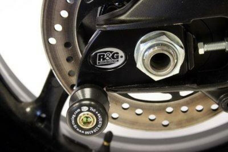 Pions / Diabolo de levage déporté racing R&G pour Suzuki Katana (19-24)