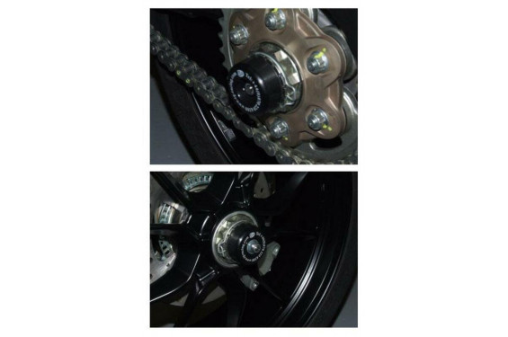 Roulettes de Bras Oscillant R&G pour Monster 1200 S (17-20) - SP0028BK Roulettes de Bras Oscillant R&G pour Monster 1200 S (17-20) - SP0028BK