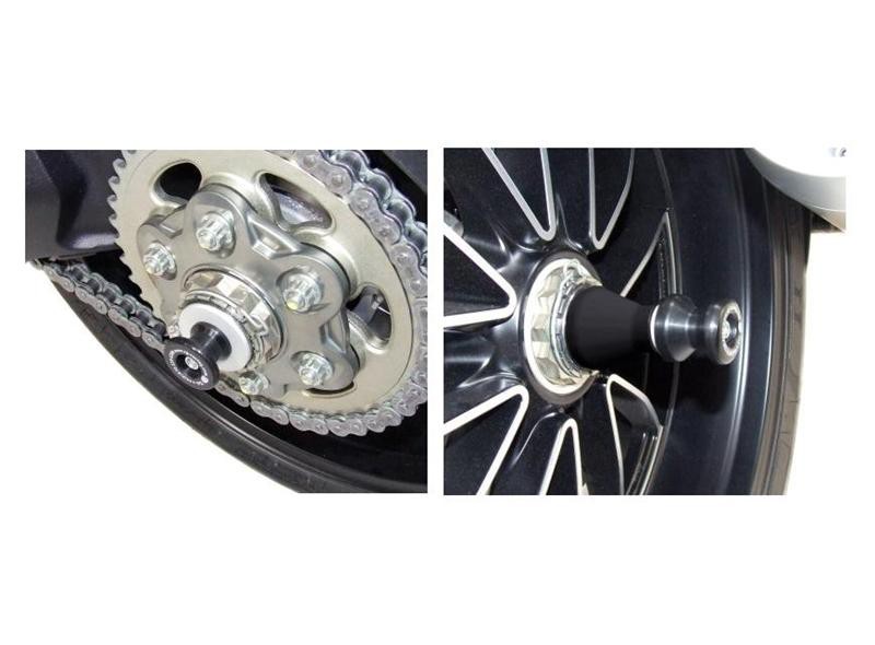 Roulettes diabolo arrière R&G pour 1260 XDiavel et S (16-24) - SS0034BK