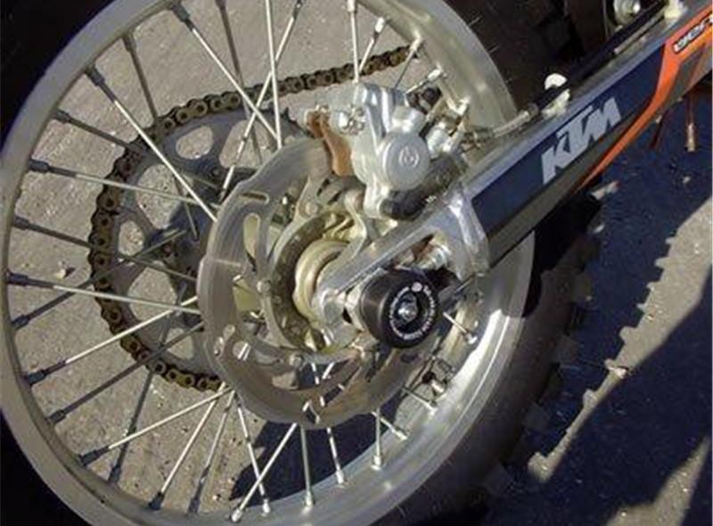 Roulettes de Bras Oscillant R&G pour LC4 400-640-660 (02-07) - SP0002BK