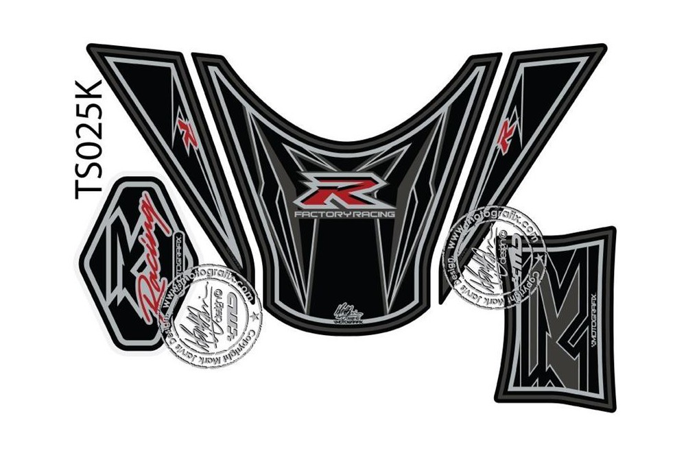 Protection de réservoir moto pour Suzuki GSXR 1000 Street Moto Piece