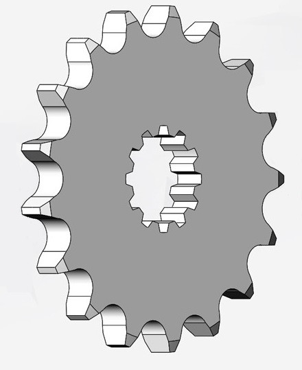 Pignon de Sortie de Boîte FE pour Kawasaki ZZR 1100 (93-01)