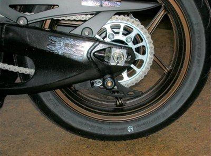 Pions / Diabolo de levage racing R&G pour Z750 (03-06) ZX10R (04-10) ZX12R (00-07) - CR0005BK