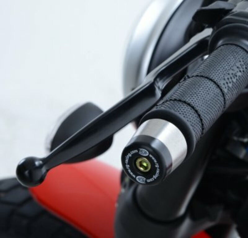 Embout de guidon R&G pour Ducati Scrambler, Classe, Street, Urban et enduro (15-23) - BE0090BK