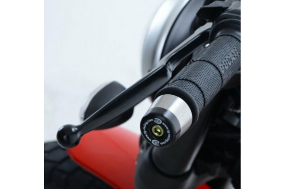 Embout de guidon R&G pour Ducati Scrambler Desert, Flat Track, Italia (15-21) - BE0090BK