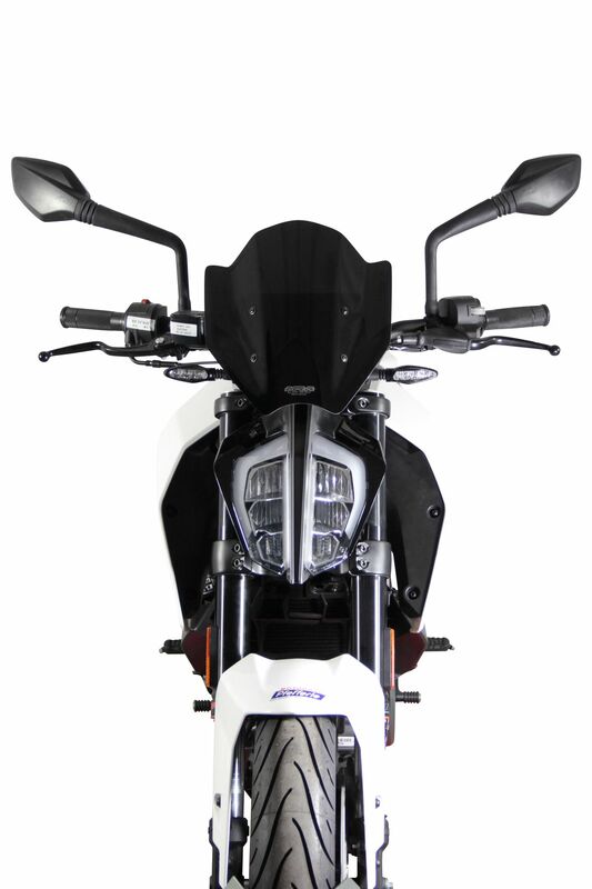 Bulle Moto MRA Type Sport pour 125 Duke (17-21)