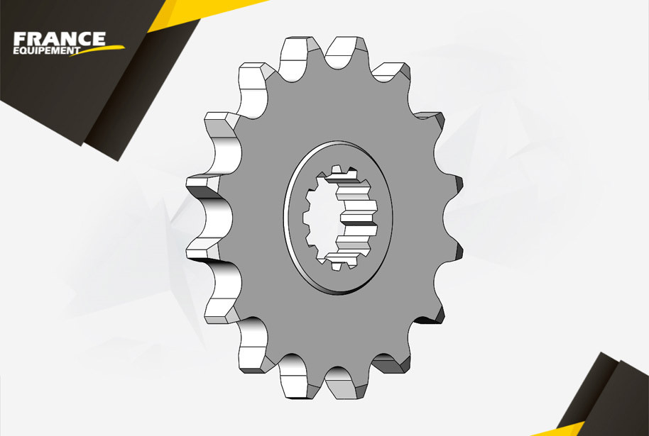 Pignon de Sortie de Boîte FE 525 pour Yamaha FZR 1000 Exup (89-95)