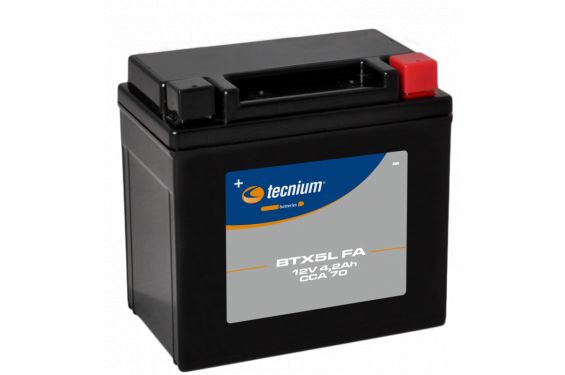 Batterie Moto Tecnium BTX5L-FA  (YTX5L-BS)