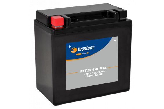 Batterie Moto Tecnium BTX14-FA (YTX14-BS)