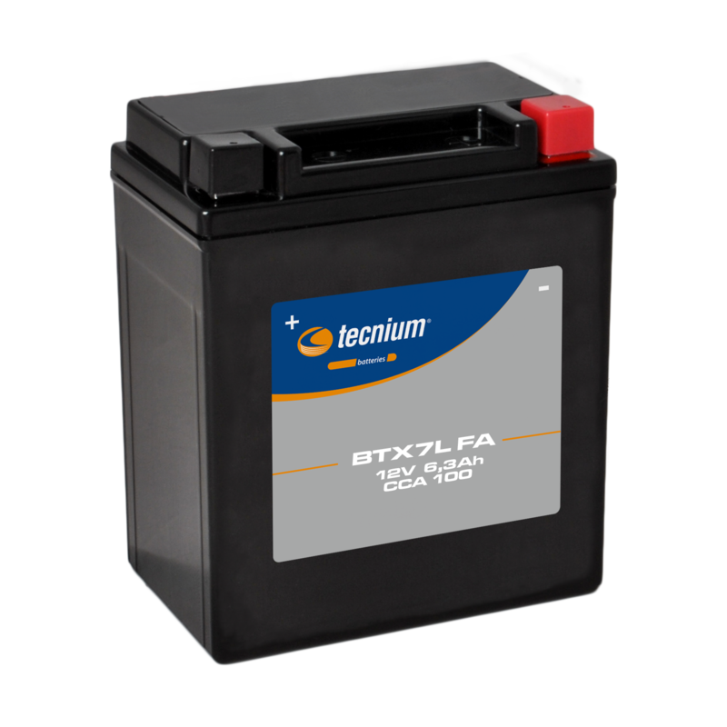 Batterie Moto Tecnium BTX7L-FA  (YTX7L-BS)