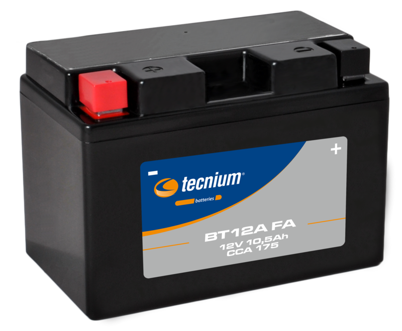 Batterie Moto Tecnium BT12A-FA (YT12A-BS)