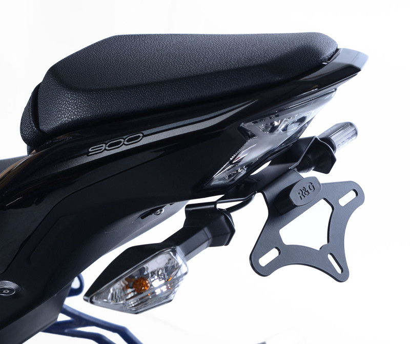 Support de Plaque Moto R&G pour Kawasaki Z900 (17-19) - LP0219BK