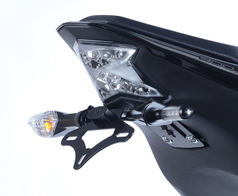 Support de Plaque Moto R&G pour Kawasaki Z900 (17-19) - LP0219BK