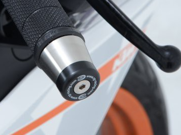 Protection / Embout de guidon R&G pour KTM RC 390 (14-21) - BE0085BK