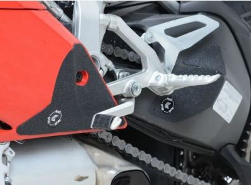Protection Bras Oscillant Et Carénage Anti-Frottement R&G pour Ducati Panigale 1199 - R - S (13-17) - EZBG203BL