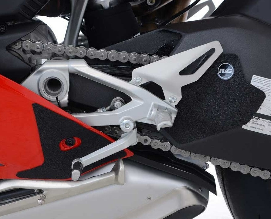 Protection Bras Oscillant Et Carénage Anti-Frottement R&G pour Ducati Panigale 1199 - R - S (13-17) - EZBG203BL