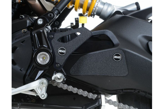 Protection Bras Oscillant Et Platines Anti-Frottement R&G pour Ducati Monster 1200 R (16-19) - EZBG207BL