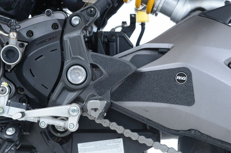 Protection Bras Oscillant Et Platine Anti-Frottement R&G pour Ducati Monster 1200 S (17-20) - EZBG209BL
