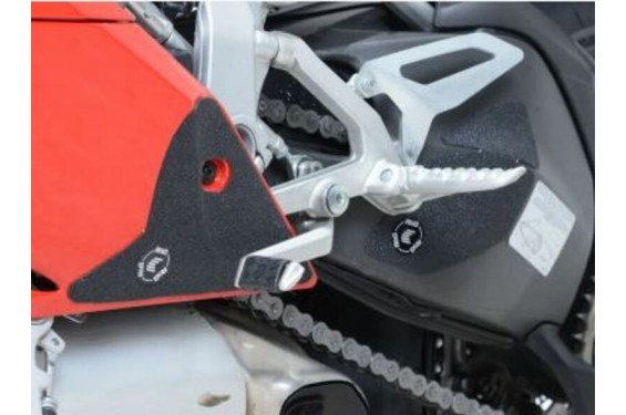 Protection Bras Oscillant Et Carénage Anti-Frottement R&G pour Ducati Panigale 1299 - R - S (15-19) - EZBG203BL