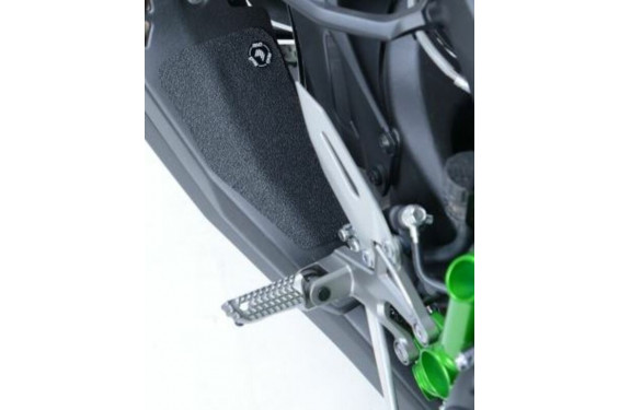 Protection Bras Oscillant Et Silencieux Anti-Frottement R&G pour Kawasaki H2 - R (15-21) - EZBG405BL Protection Bras Oscillant Et Silencieux Anti-Frottement R&G pour Kawasaki H2 - R (15-21) - EZBG405BL