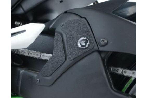 Protection Bras Oscillant Et Silencieux Anti-Frottement R&G pour Kawasaki H2 - R (15-21) - EZBG405BL Protection Bras Oscillant Et Silencieux Anti-Frottement R&G pour Kawasaki H2 - R (15-21) - EZBG405BL