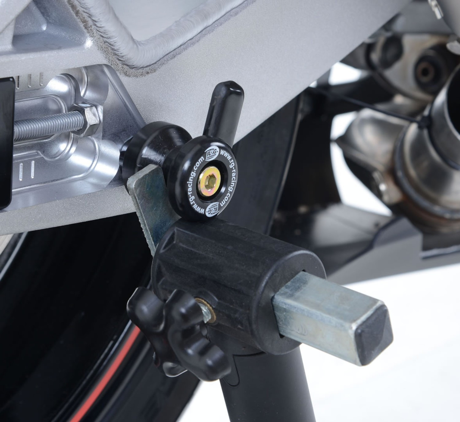 Pions / Diabolo de levage racing R&G pour Street Triple RX 675 (16-17) - CR0032BK