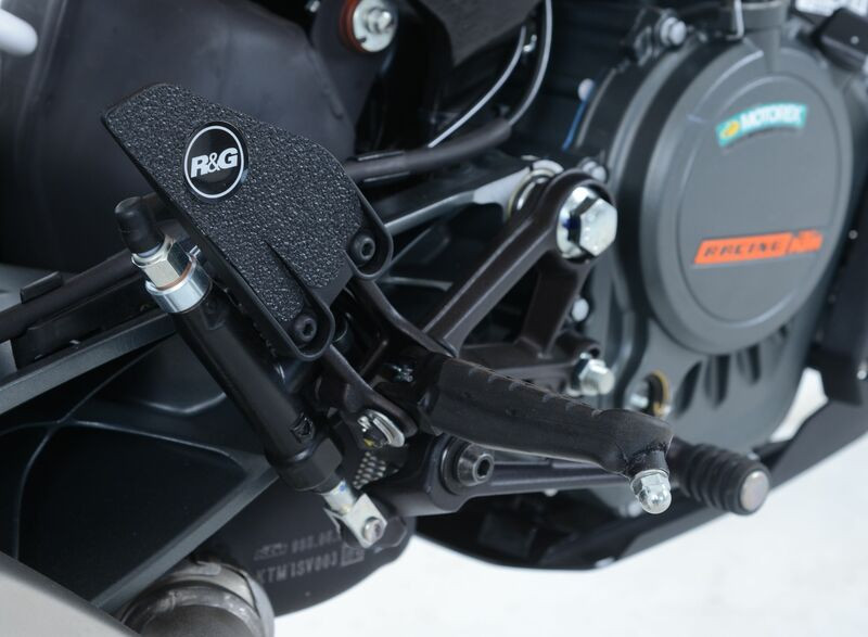 Protection Platines Anti-Frottement R&G pour KTM Duke 125 (17-21)