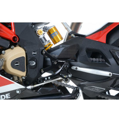 Protection Cadre Et Bras Oscillant Anti-Frottement R&G pour MV Agusta F4 1000 R - RR - RC (10-19) - EZBG600BL