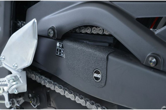 Protection Bras Oscillant Et Silencieux Anti-Frottement R&G pour YZF-R3 (15-23) - EZBG905BL Protection Bras Oscillant Et Silencieux Anti-Frottement R&G pour YZF-R3 (15-23) - EZBG905BL