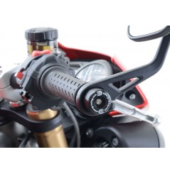 Protection / Embout de guidon R&G pour Speed Triple 1050 RS (18-21) - BE0102BK