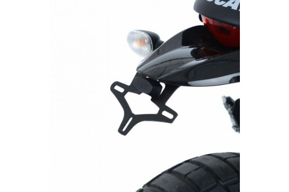 Support de Plaque R&G pour Ducati Scrambler 800 Desert Sled (17-21) - LP0255BK Support de Plaque R&G pour Ducati Scrambler 800 Desert Sled (17-21) - LP0255BK
