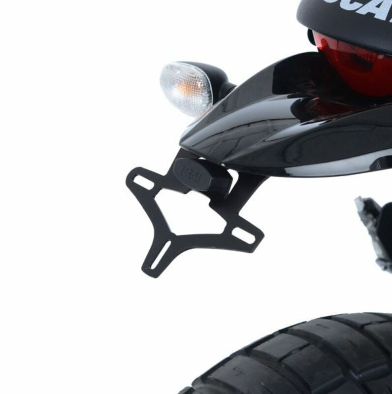 Support de Plaque R&G pour Ducati Scrambler 800 Desert Sled (17-21) - LP0255BK