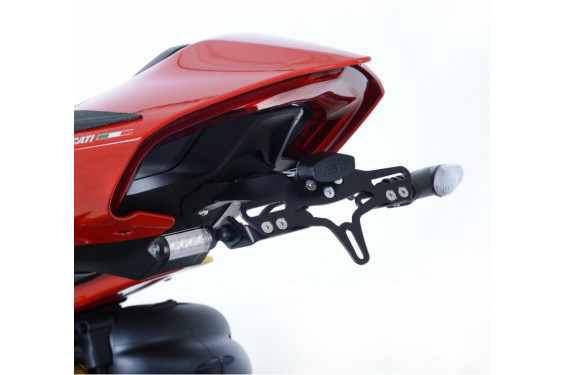 Support de Plaque R&G pour Ducati Panigale V2 (20-24) - LP0243BK Support de Plaque R&G pour Ducati Panigale V2 (20-24) - LP0243BK