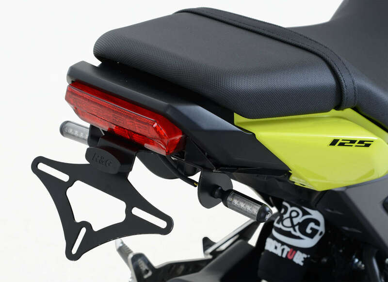 Support de Plaque R&G pour Honda MSX 125 (16-20) - LP0207BK