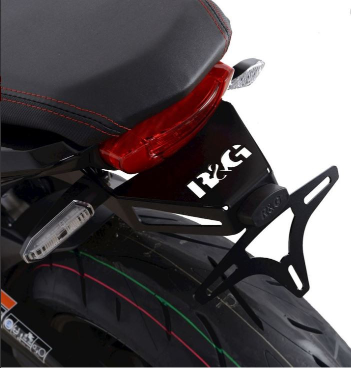 Support de Plaque R&G pour Honda CB 650 R & CBR 650 R (21-23) - LP0300BK