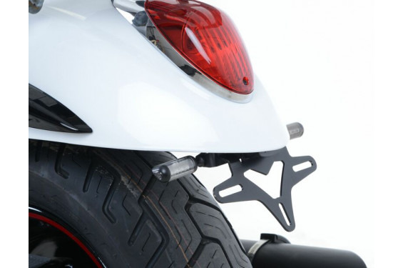 Support de Plaque R&G pour Kawasaki VN 900 Custom (07-17) - LP0211BK Support de Plaque R&G pour Kawasaki VN 900 Custom (07-17) - LP0211BK