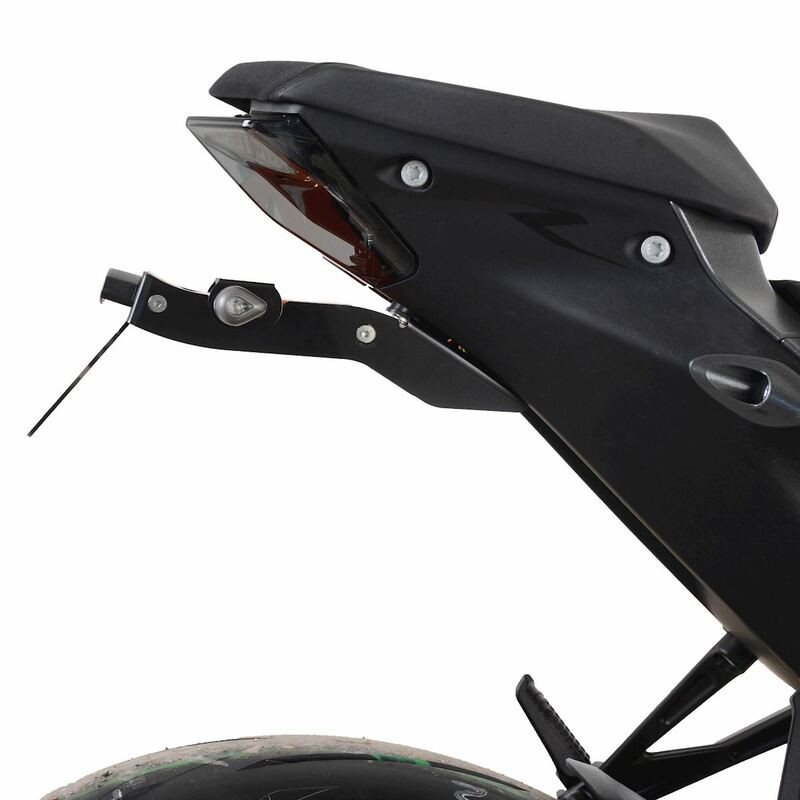 Support de Plaque R&G Noir / Orange pour KTM 1290 Super Duke R (20-21) - LP0288BK-OR