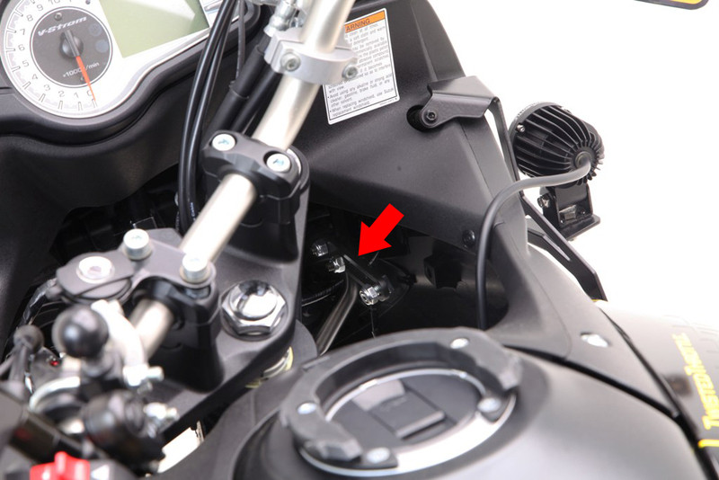 Support de klaxon DENALI SoundBomb pour Suzuki DL 650 V-Strom (04-24)