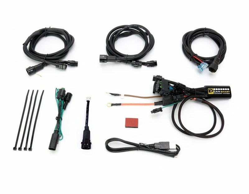Faisceau CANSMART Plug-N-Play GEN II pour Feux Additionnel BMW F 800 R - GT - S - ST (06-18)