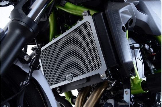 Protection de Radiateur Alu Verte R&G pour Kawasaki Z 650 et RS (17-24) - RAD0210GR Protection de Radiateur Alu Verte R&G pour Kawasaki Z 650 et RS (17-24) - RAD0210GR