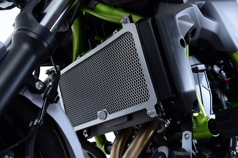 Protection de Radiateur Alu R&G pour Kawasaki Z 650 RS (21-24) - RAD0210BK