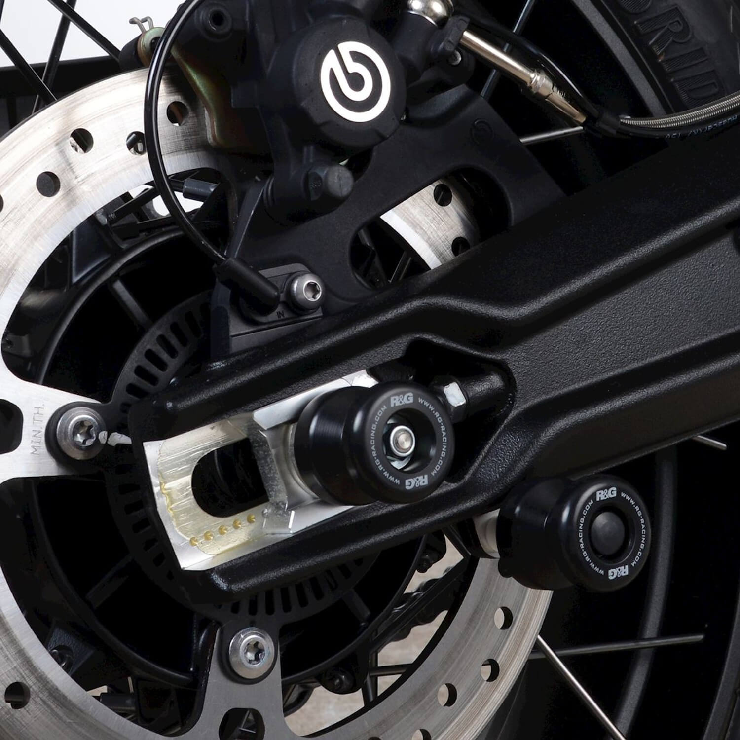 Pions / Diabolo de levage racing R&G pour Tiger 900 (20-21)