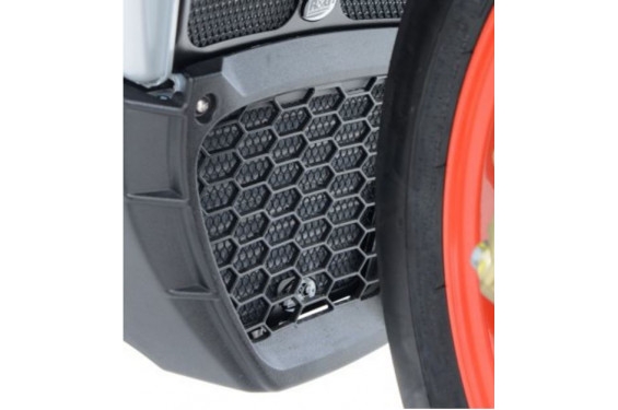 Protection de Radiateur d'Huile Alu (Titane) R&G pour Aprilia RSV4 RR - RF & Factory (15-24) - OCG0025TI Protection de Radiateur d'Huile Alu (Titane) R&G pour Aprilia RSV4 RR - RF & Factory (15-24) - OCG0025TI