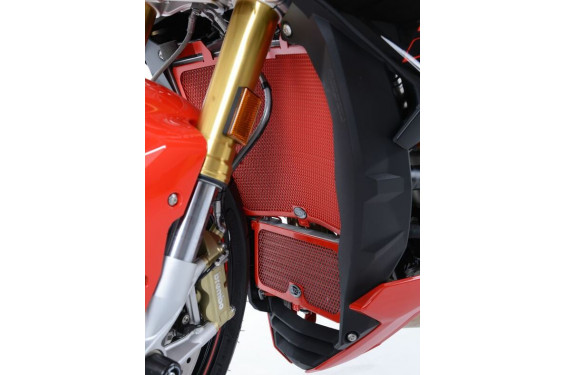 Protection de Radiateur Alu Rouge R&G pour BMW S 1000 R (17-20) - RAD0215RE Protection de Radiateur Alu Rouge R&G pour BMW S 1000 R (17-20) - RAD0215RE