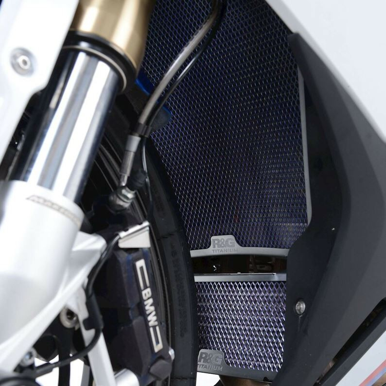 Protection de Radiateur Titane R&G pour BMW S1000 XR et M (20-24) - RAD0247