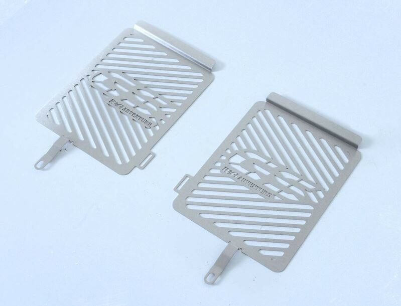 Protection de Radiateur Inox Gravée R&G pour BMW R1250 GS (19-24) - BRG0013SS